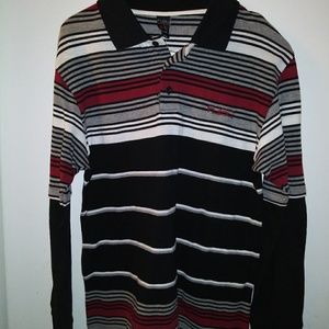 💥BUNDLE 2 OR MORE & SAVE💥         ⬇️Boys Long Sleeve Multi Striped Polo Shirt